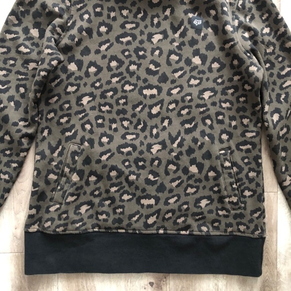 Fox Racing, Daredevil, Cheetah Print, Hoodie, Sweatshirt, Size S, Good Condition - Picture 8 of 16